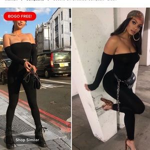 Soothe Off Shoulder Jumpsuit